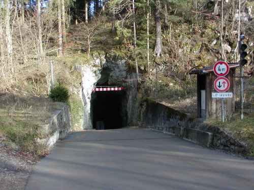 Engpass Tunnel