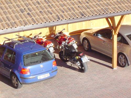 ...auch die Bikes haben ein Dach &uuml;ber dem Zylinderkopf!