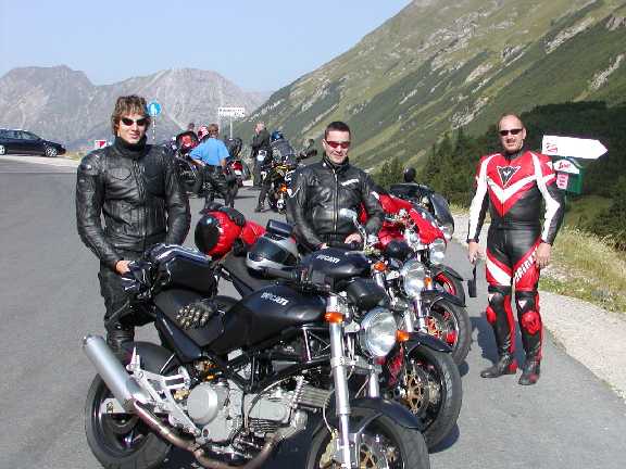 ...und nochmal mit Fahrer Andi, Hubert und Michael