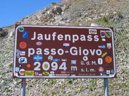 Jaufenpass - 2094 m &uuml;.NN