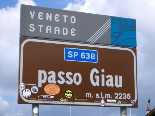 Passhöhe Passo di Giau - 2236 m ü.NN