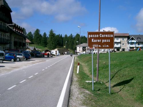 Passh&ouml;he Karerpass - 1752 m &uuml;.NN
