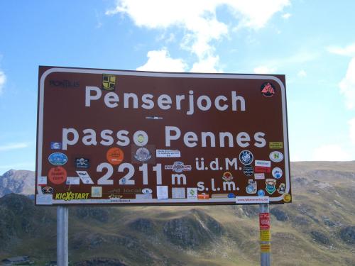 Passh&ouml;he Penser Joch - 2211 m &uuml;.NN