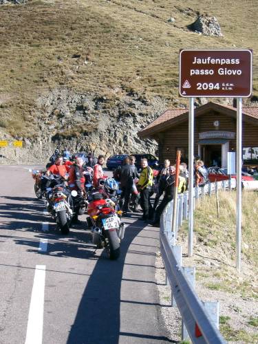 Passh&ouml;he des Jaufen auf 2094 m &uuml;.NN