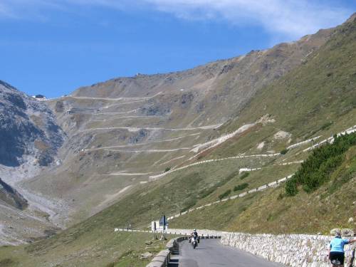 Nordseite Stilfserjoch - 2757 m &uuml;.NN