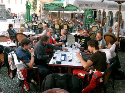 Cafe in Bormio